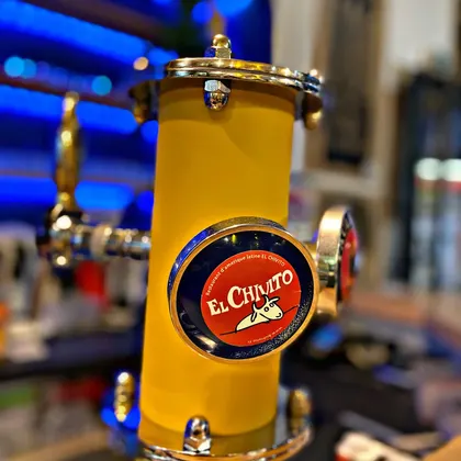 La tireuse à bière aux couleurs d’El Chivito